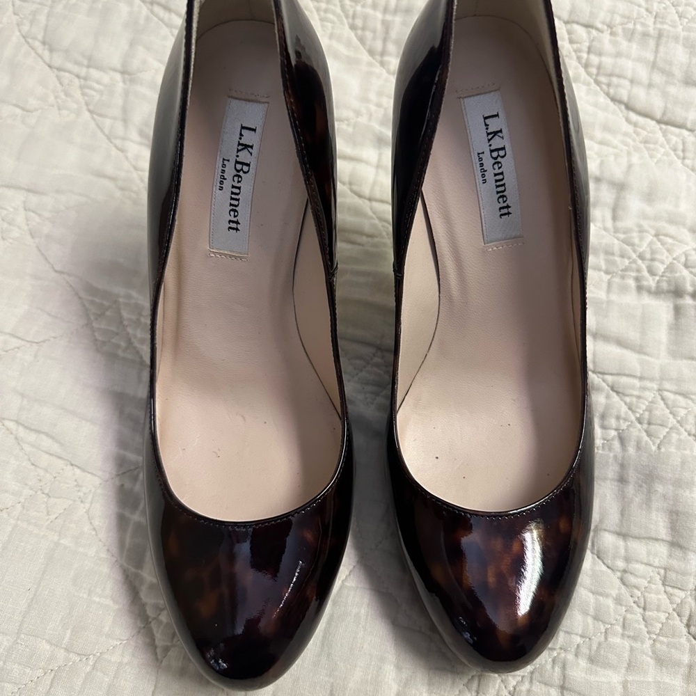 LK Bennett Brown Heels - Picture 4 of 6